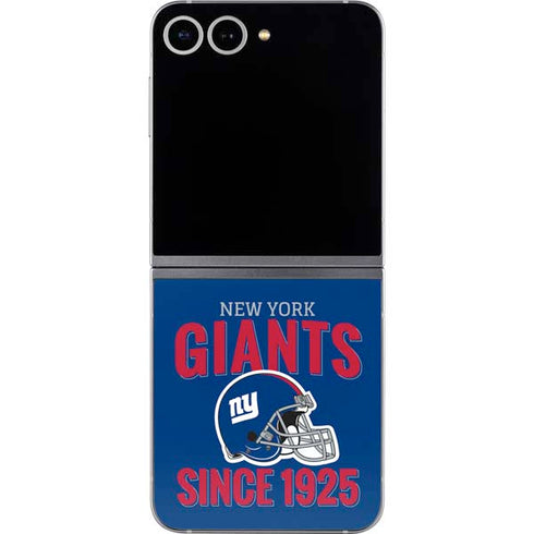 NFL New York Giants Helmet Galaxy Z Flip6 Skin
